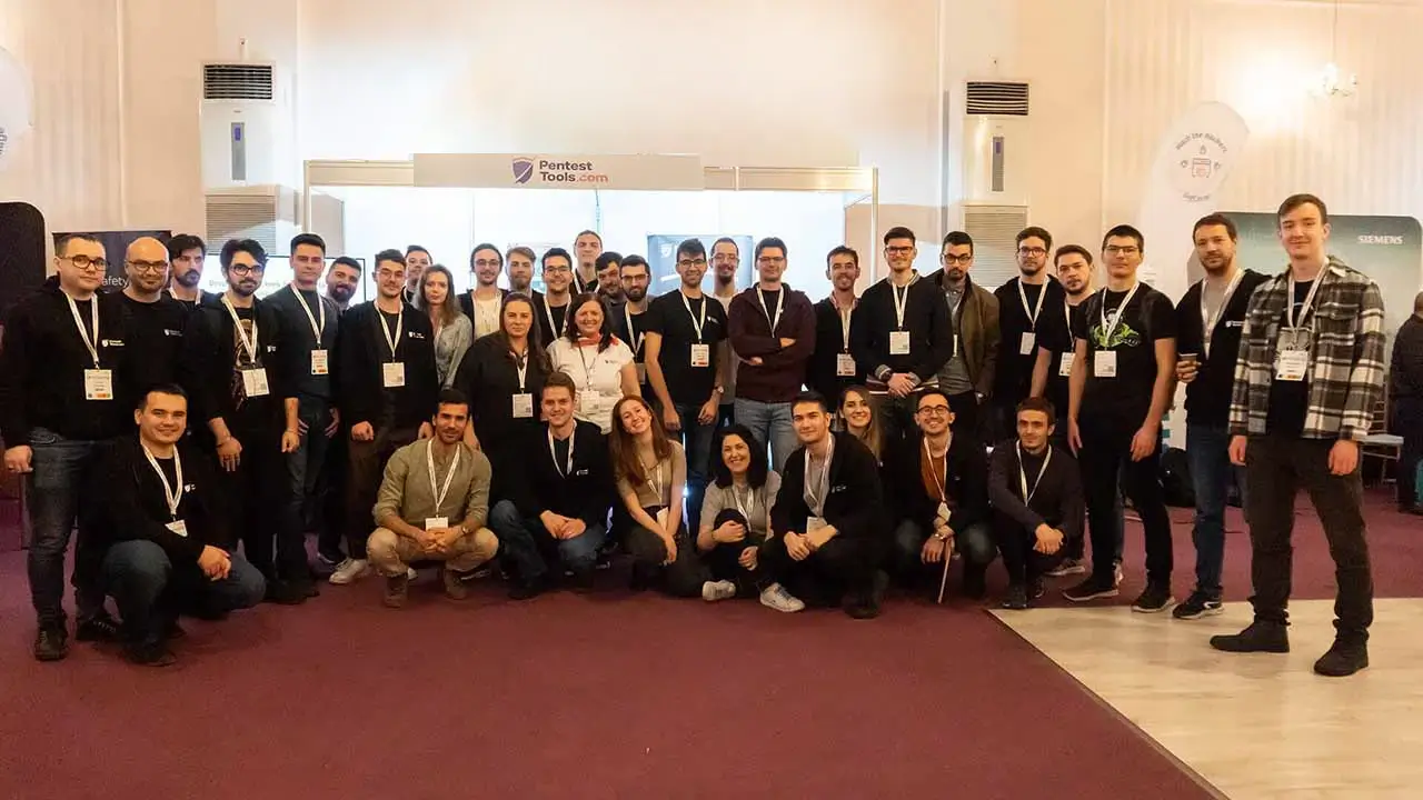 The Pentest-Tools.com team at DefCamp