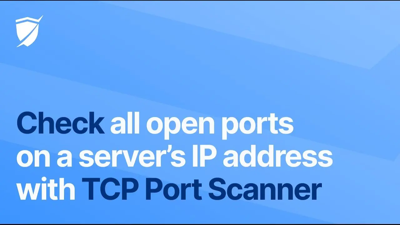 Port Scanner finds all the open ports you can probe